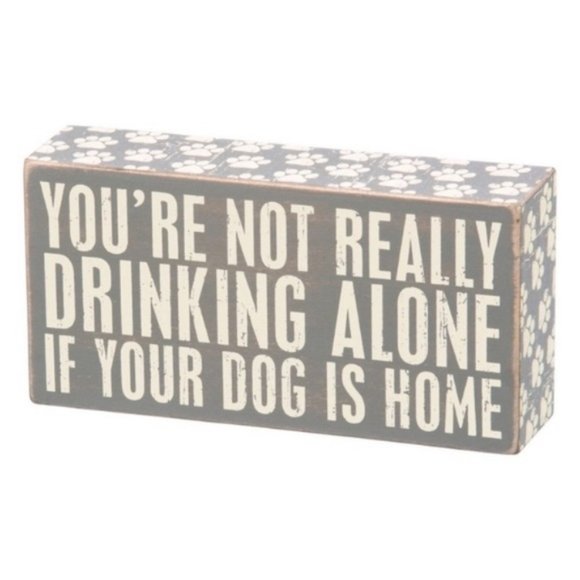 On My Rack Home Decor Other - 🌸 NEW Box Sign Dog Lover Gift